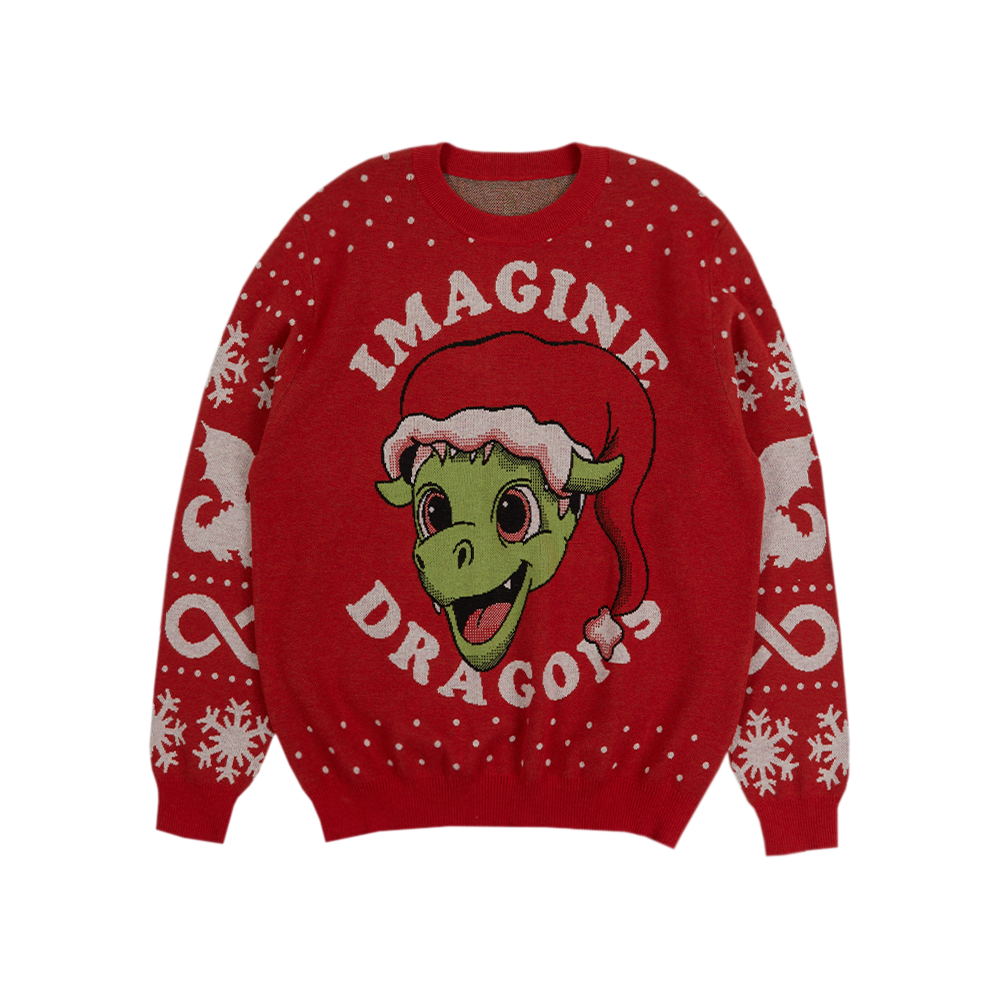 Dragon Jacquard Sweater Imagine Dragons Official Store