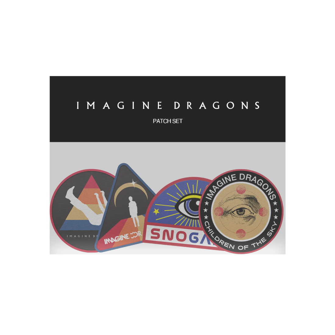 Children of the Sky Patch Set packaged