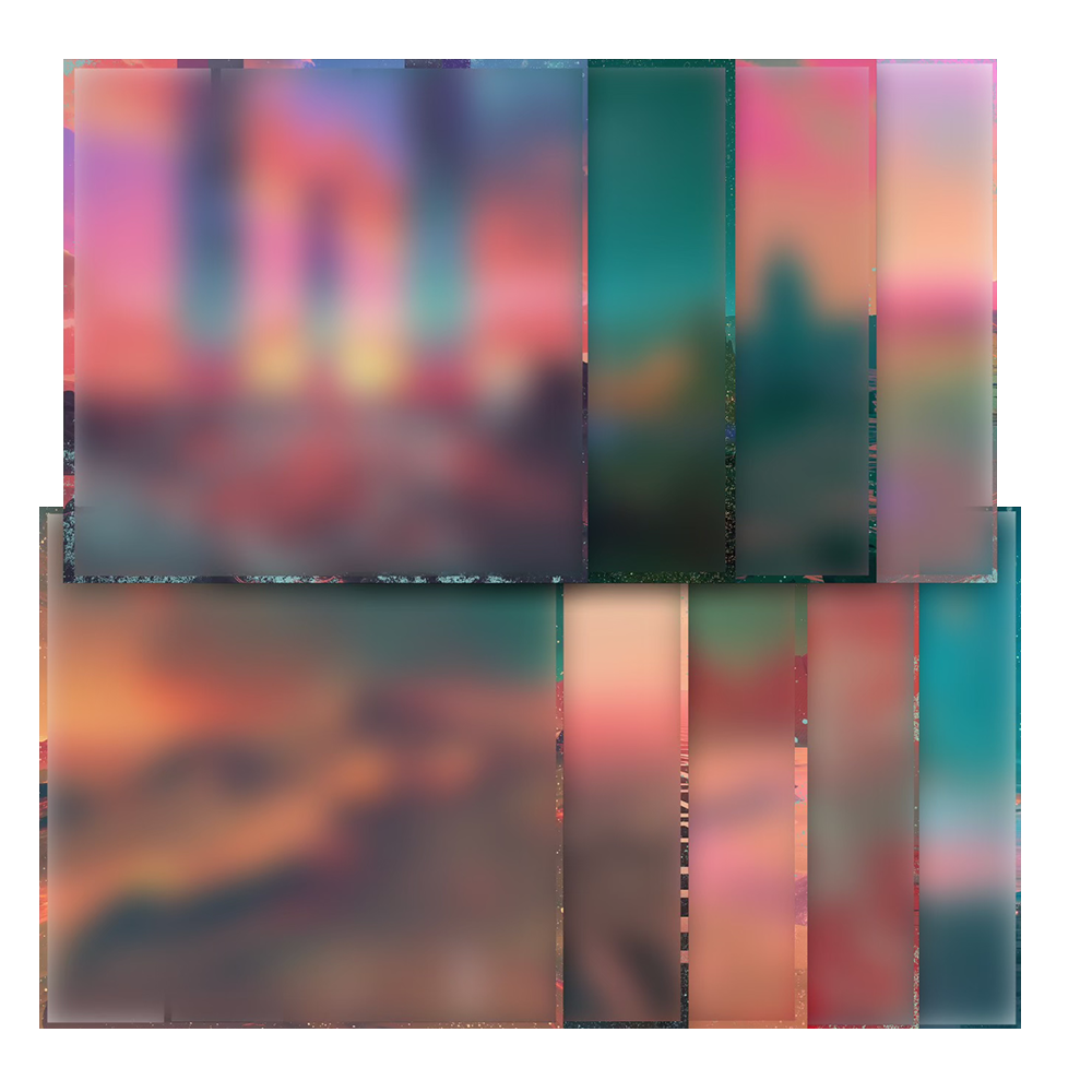 LOOM Limited Edition Printed Digital Art Puzzle Vinyl Puzzle