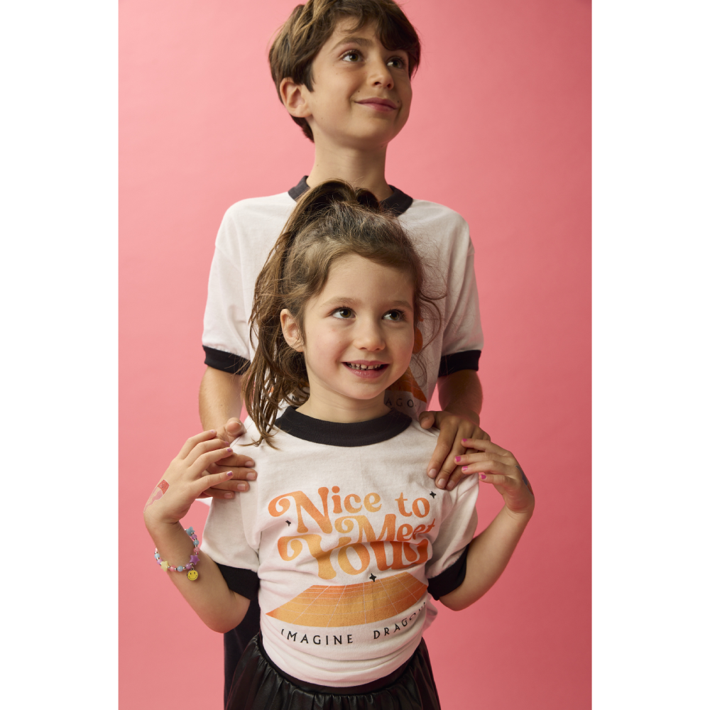 Nice to Meet You Ringer Tee