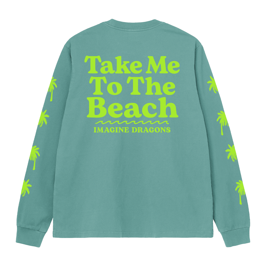 Take Me To the Beach Long Sleeve Tee Back