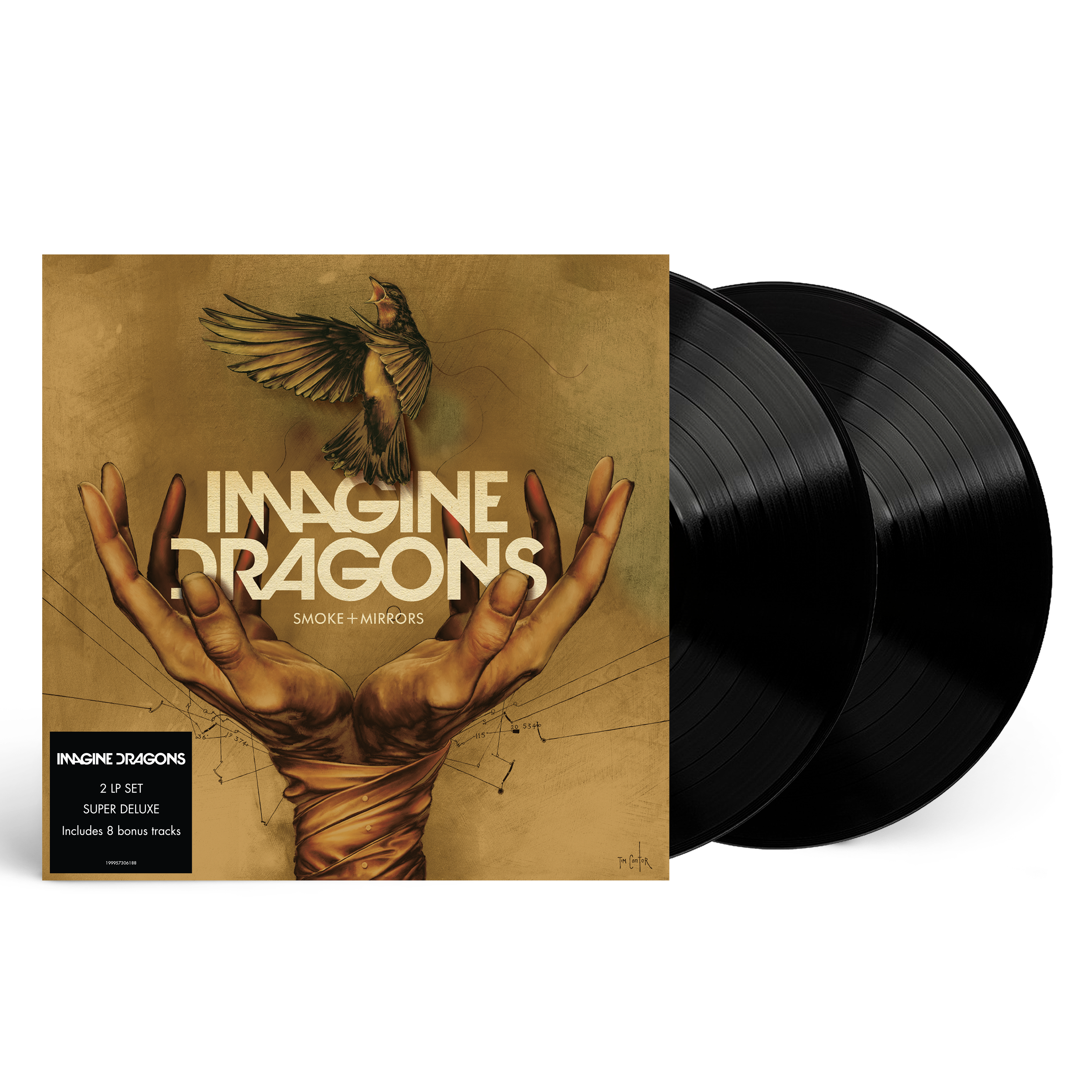 Smoke + Mirrors Black Super Deluxe Vinyl - Imagine Dragons