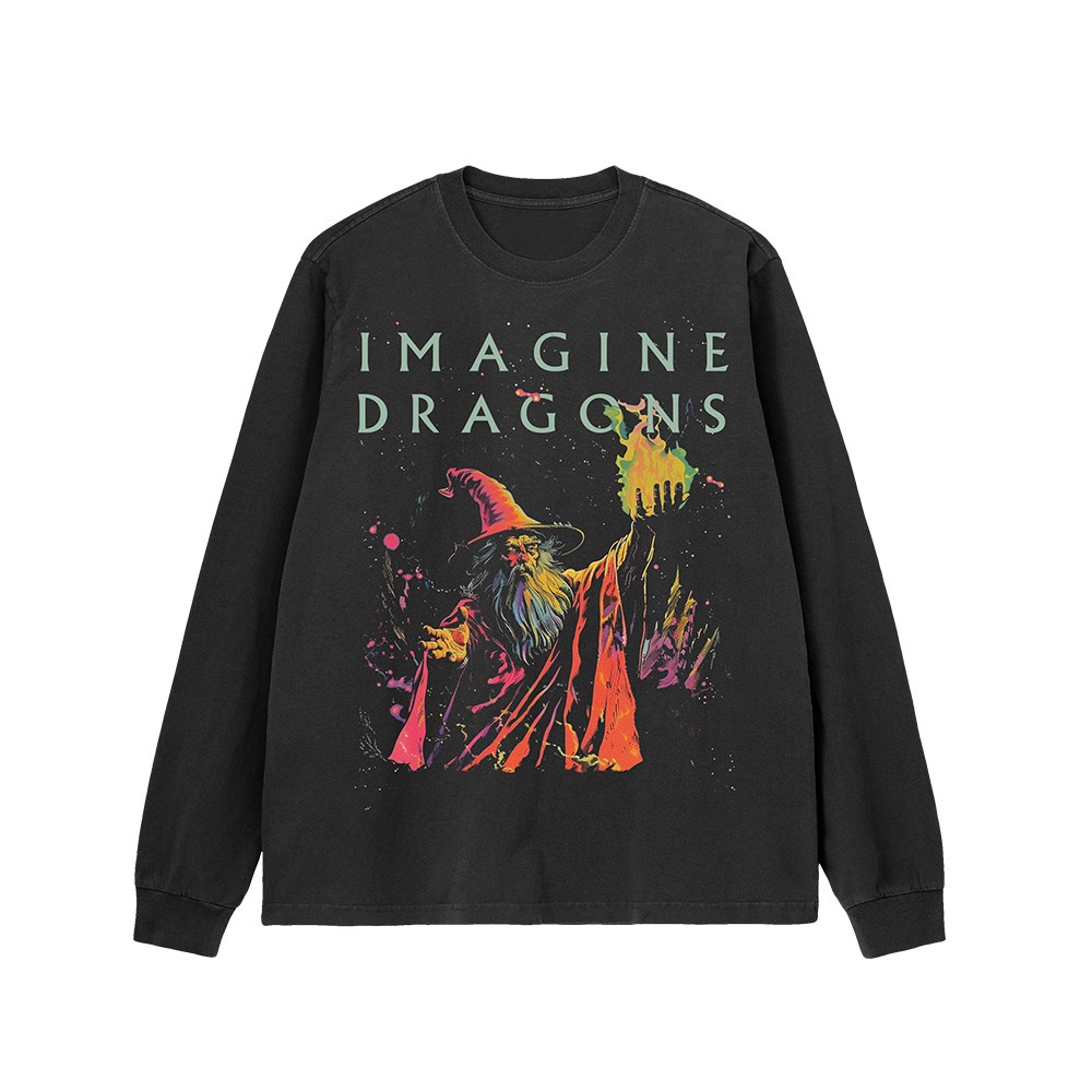 Wizard in Color Long Sleeve Tee - Imagine Dragons Official Store