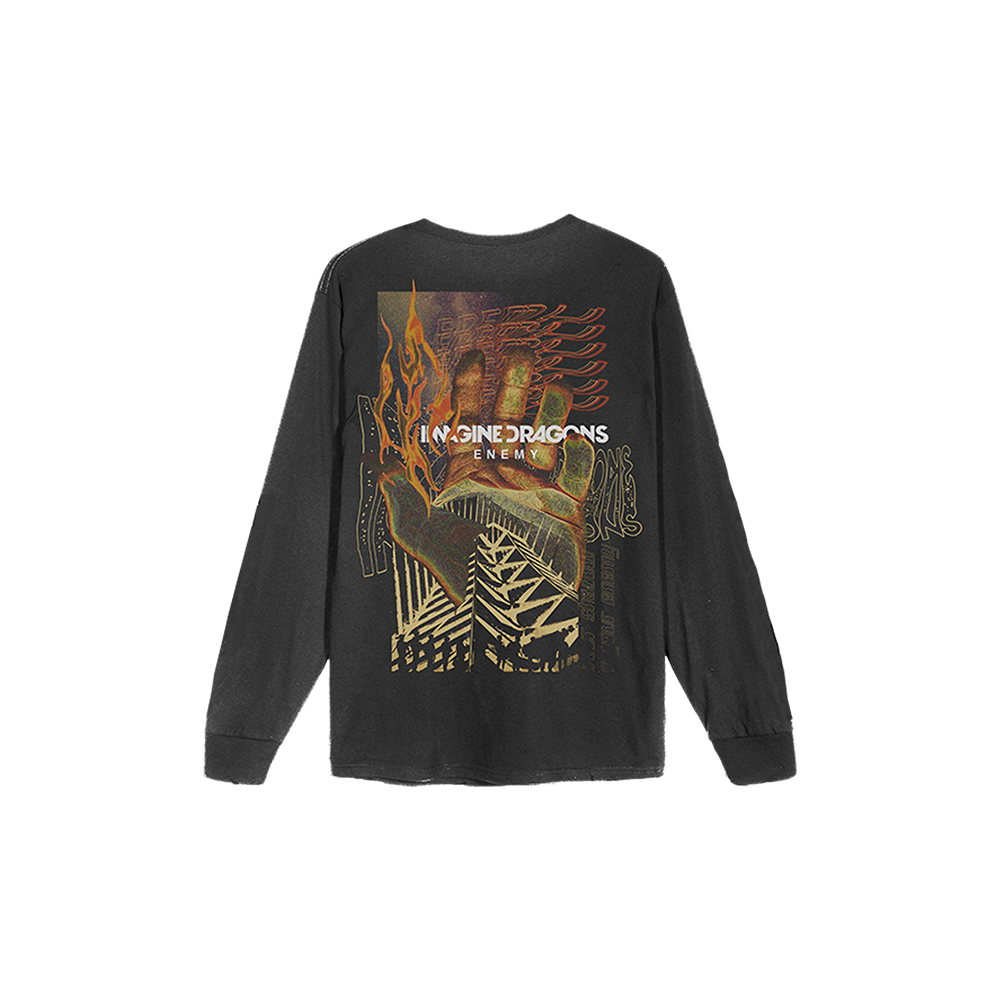 ENEMY REPEAT LONGSLEEVE T-SHIRT BACK