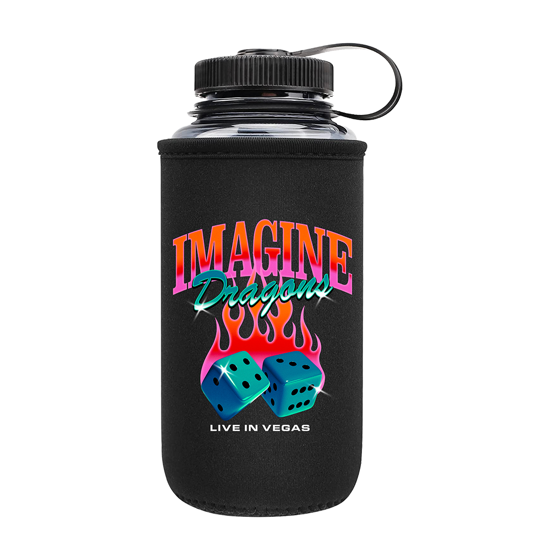 VINTAGE VEGAS WATERBOTTLE/SLEEVE