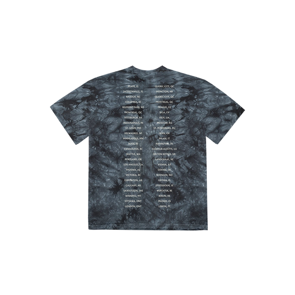 MERCURY LEG 1 TIE DYE T-SHIRT YOUTH BACK