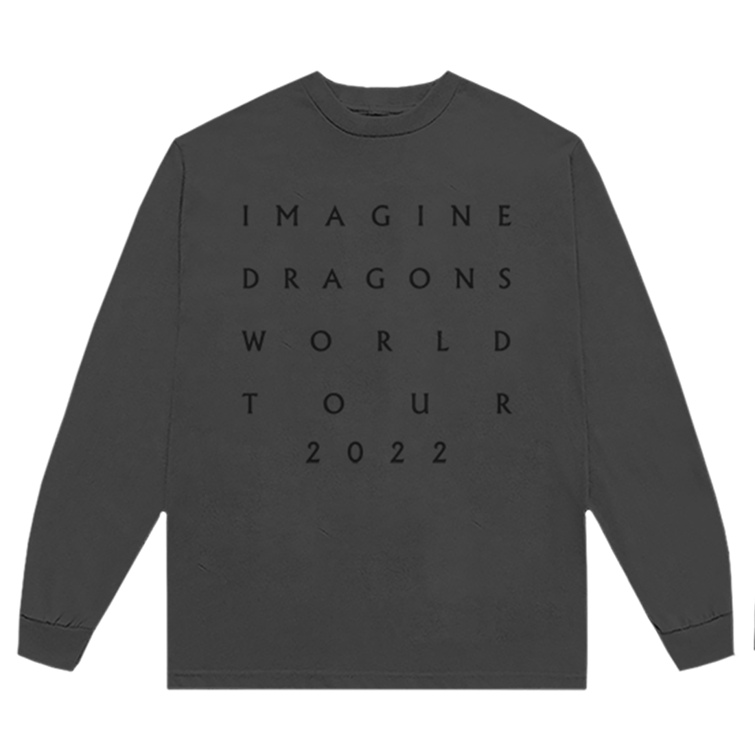 Mercury World Tour Dateback Long Sleeve T-Shirt Front