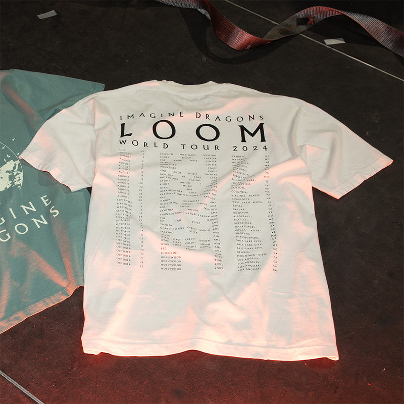 Imagine Dragons Loom Arc Officiel – Sweat à Capuche Logo Groupe Authentique