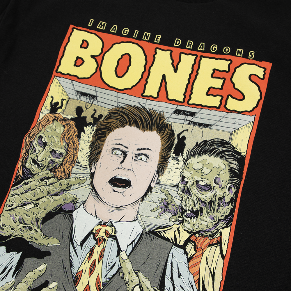 Bones Illustrated T-Shirt Detail