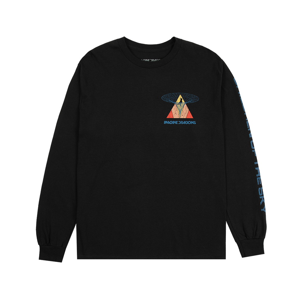 Children of the Sky Black Long Sleeve Front