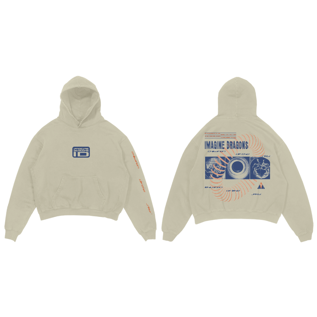 The Brightest Sun Beige Hoodie Imagine Dragons Official Store