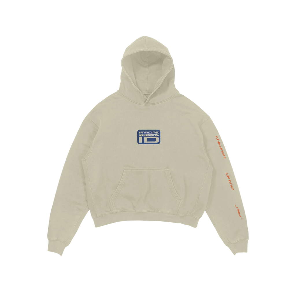 Imagine dragons floral logo tan deals hoodie