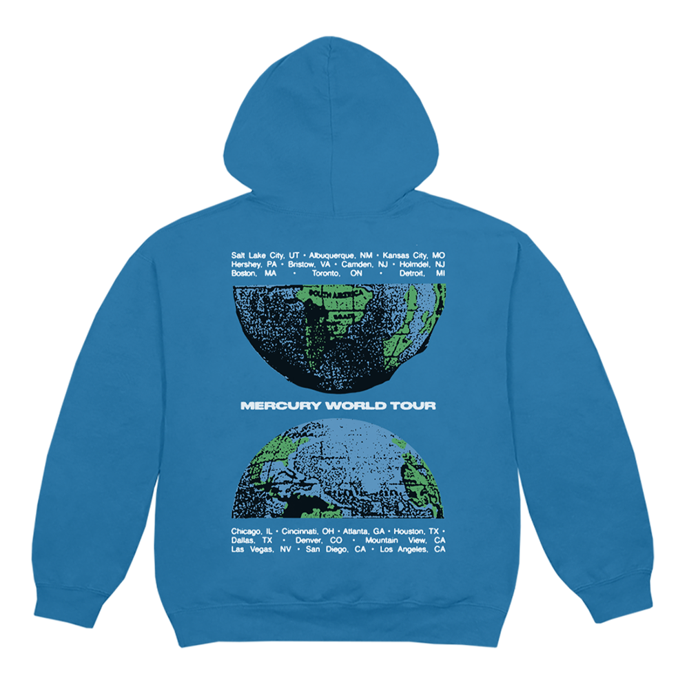 MERCURY GLOBE PULLOVER HOODIE BACK
