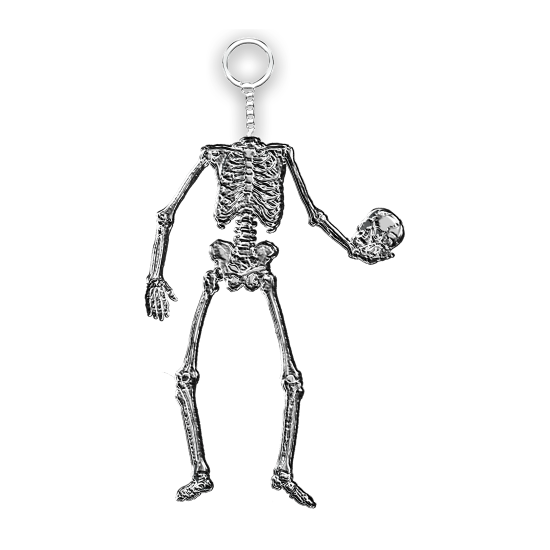 Headless Skeleton Keychain