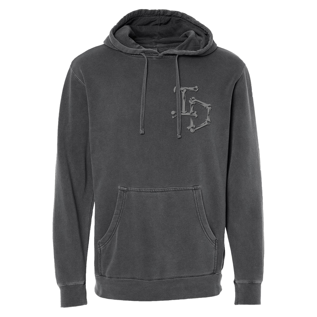 Bones Letter Hoodie Adult Front