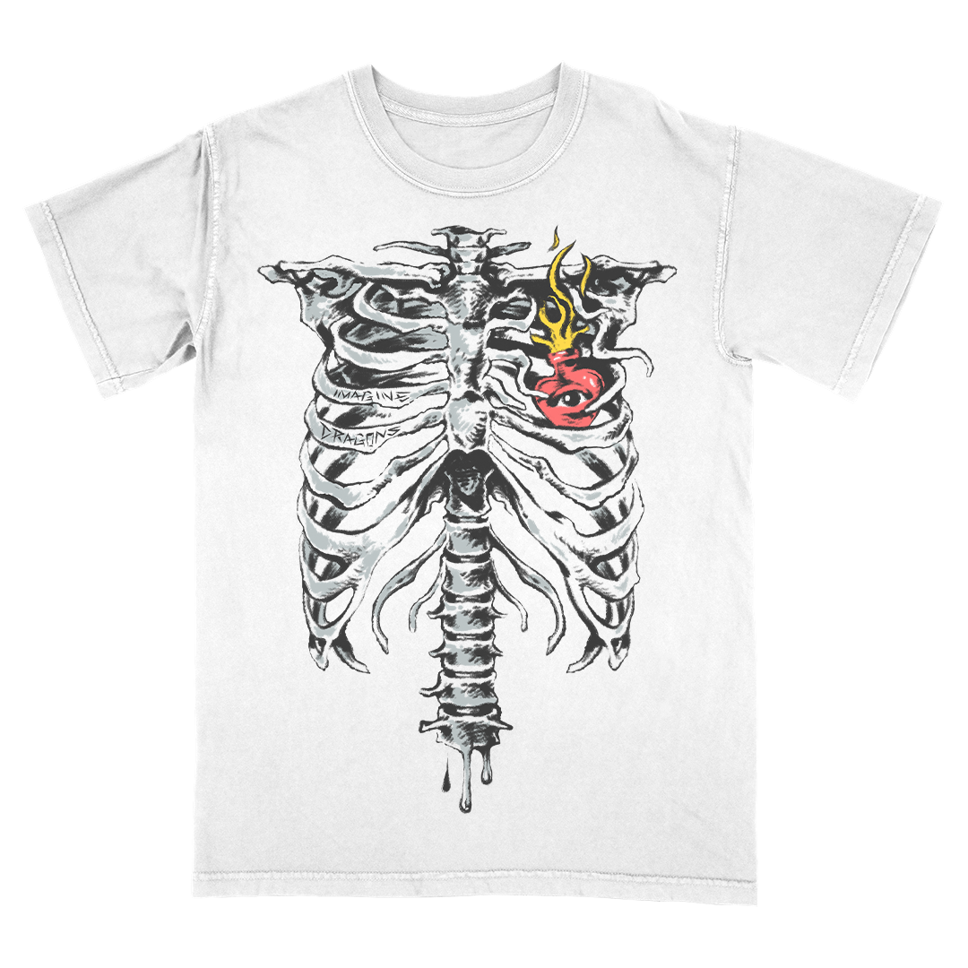 Feel It In My Bones Skeleton Tee Adult Front