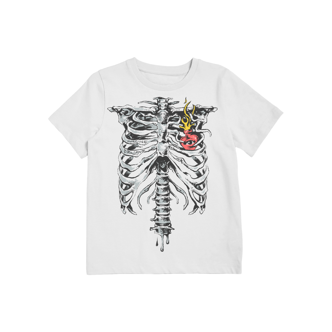 Feel It In My Bones Skeleton Tee Youth Front