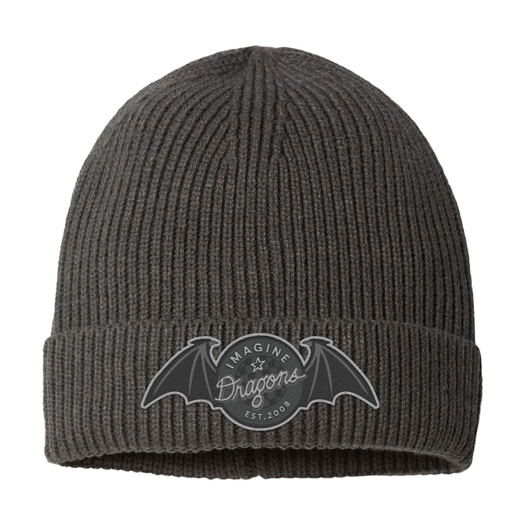 Wings Woven Knit Beanie