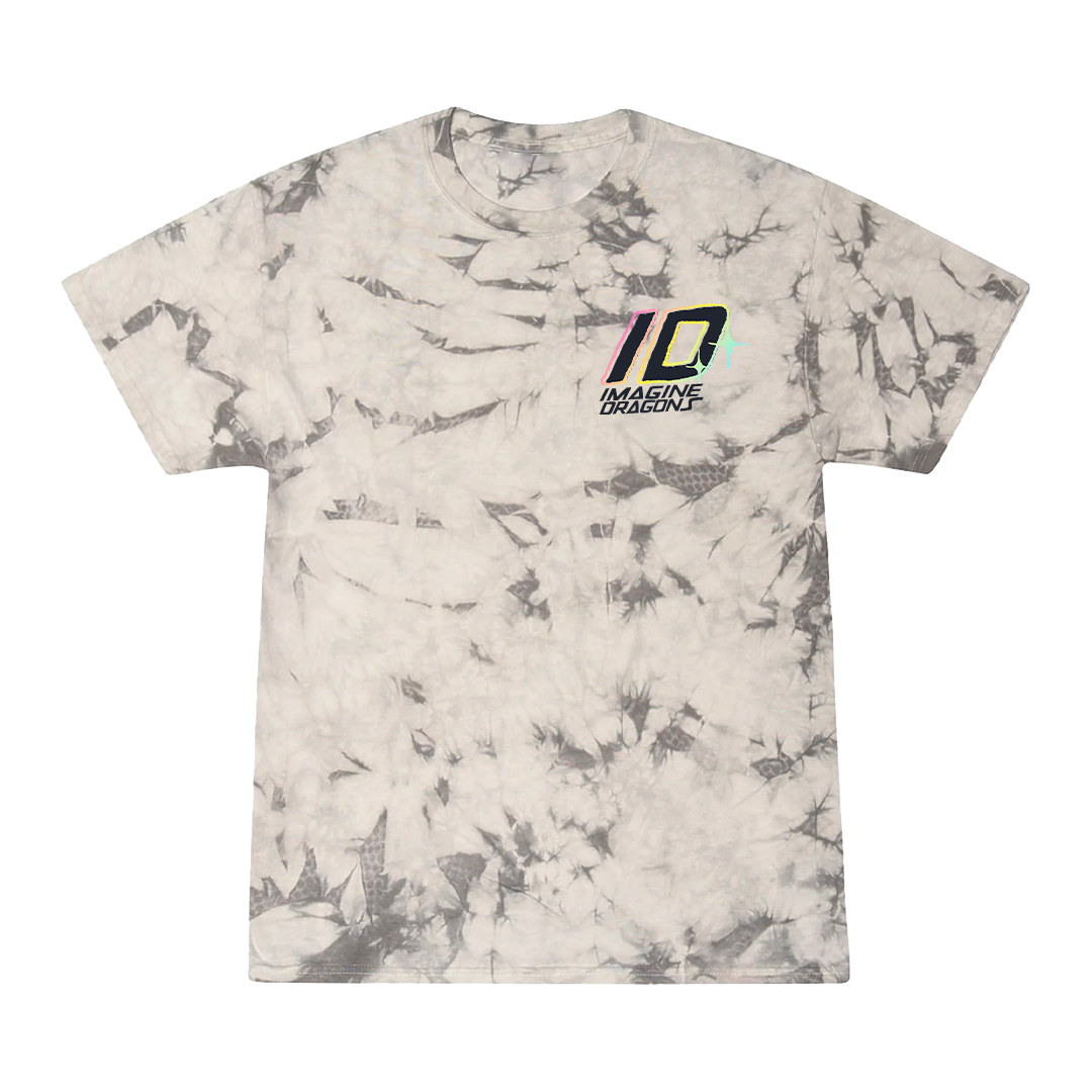 Sharks Tye Dye Tee Front