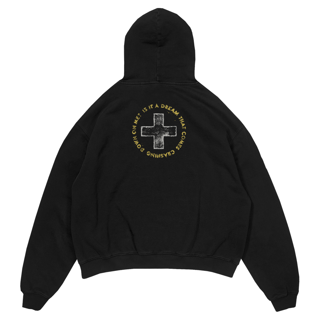 Smoke and Mirrors Hands Hoodie back