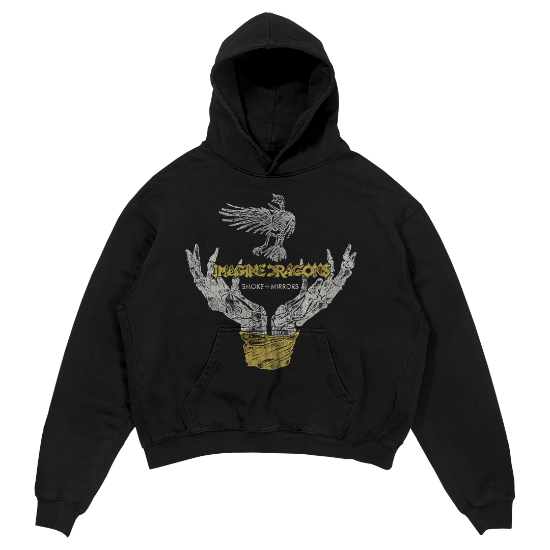 Smoke and Mirrors Hands Hoodie front