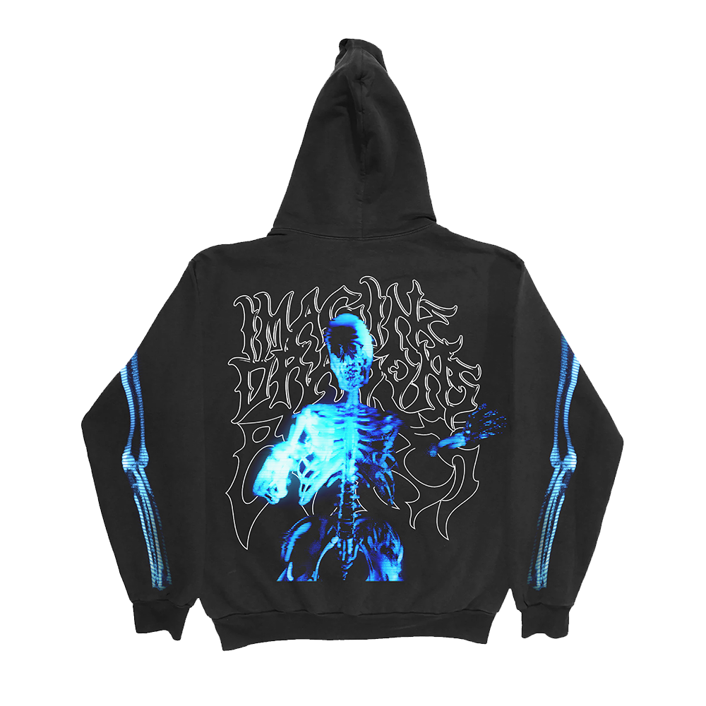 Bones Skelly Hoodie Back