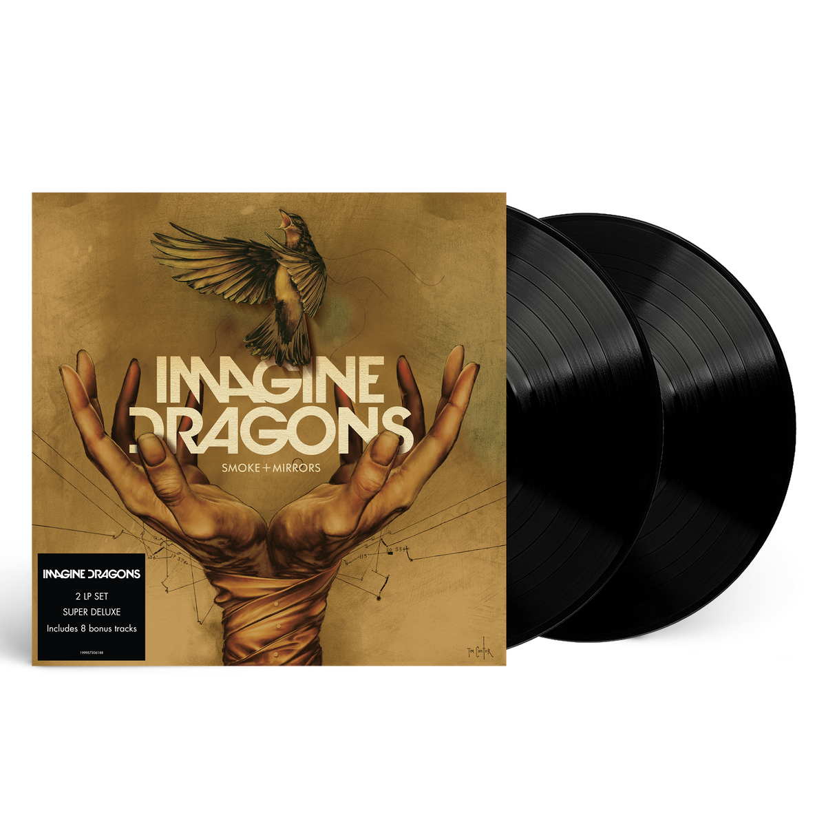 Smoke + Mirrors Black Super Deluxe Vinyl - Imagine Dragons Official Store