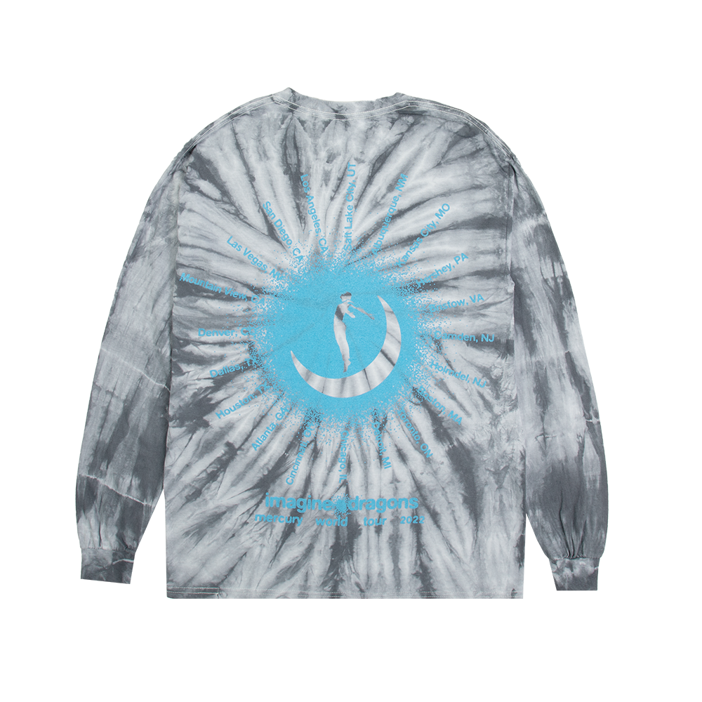 ID LOGO TIE DYE LONGSLEEVE T-SHIRT Back