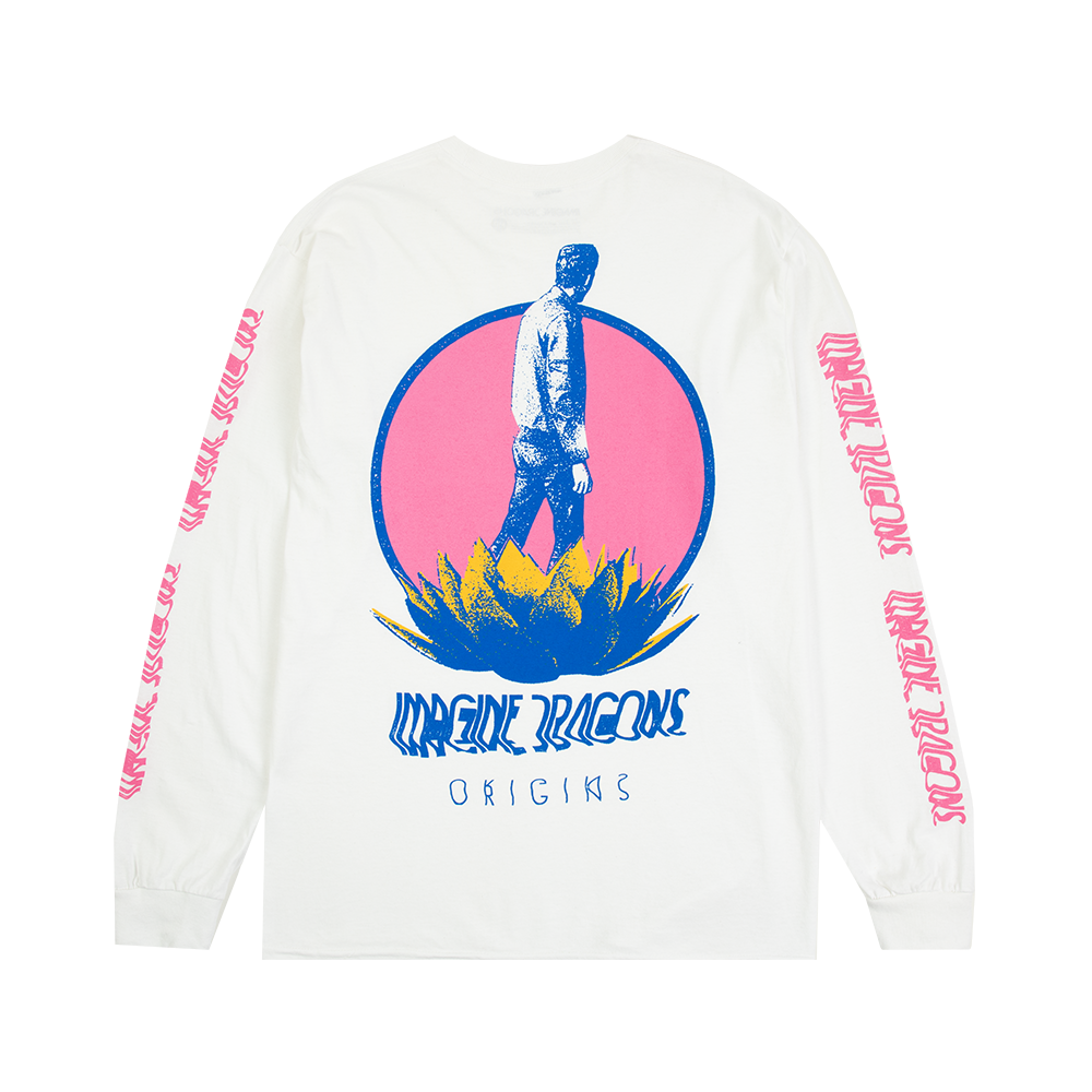 Origins Lotus Inverted Long Sleeve Back