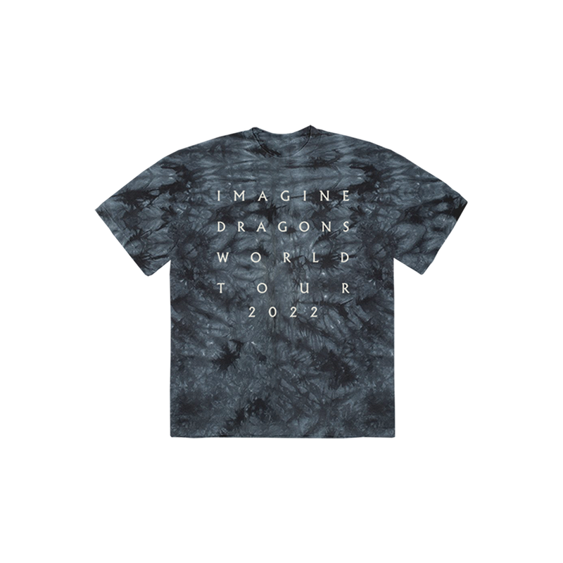 MERCURY LEG 1 TIE DYE T-SHIRT - Imagine Dragons Official Store