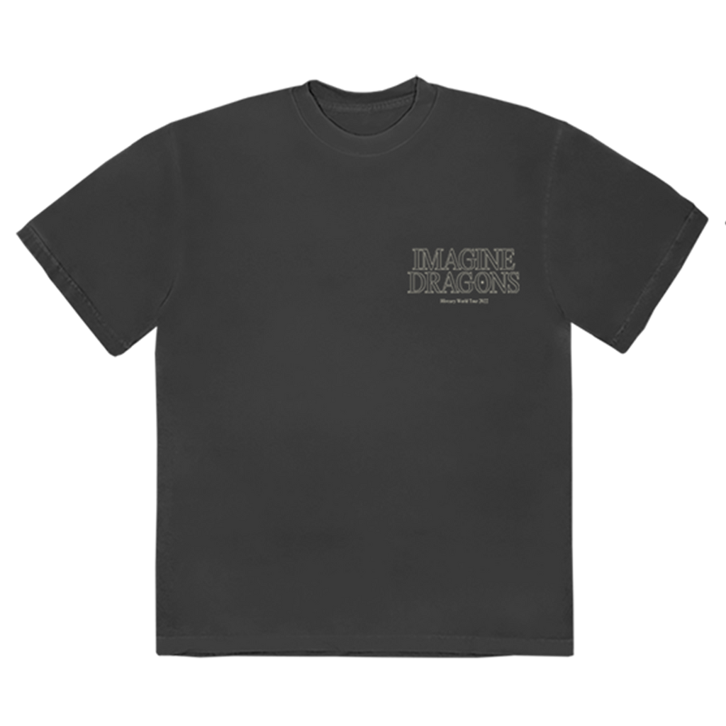Mercury World Tour Dateback T-Shirt Front