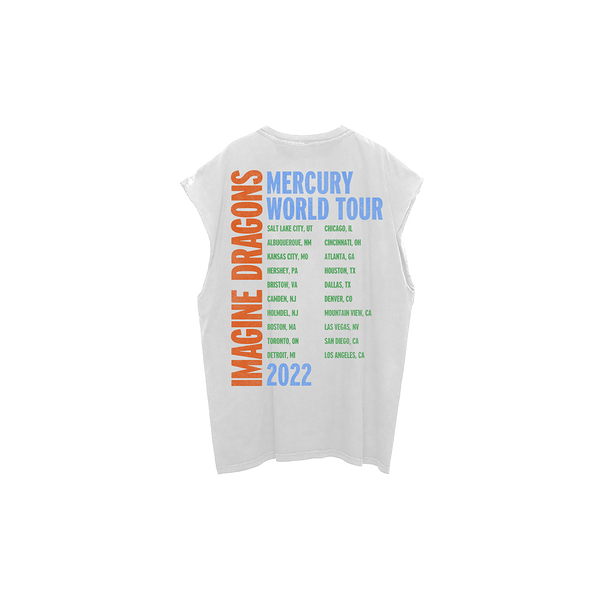 MERCURY TOUR CARTOON MUSCLE T-SHIRT - Imagine Dragons Official Store