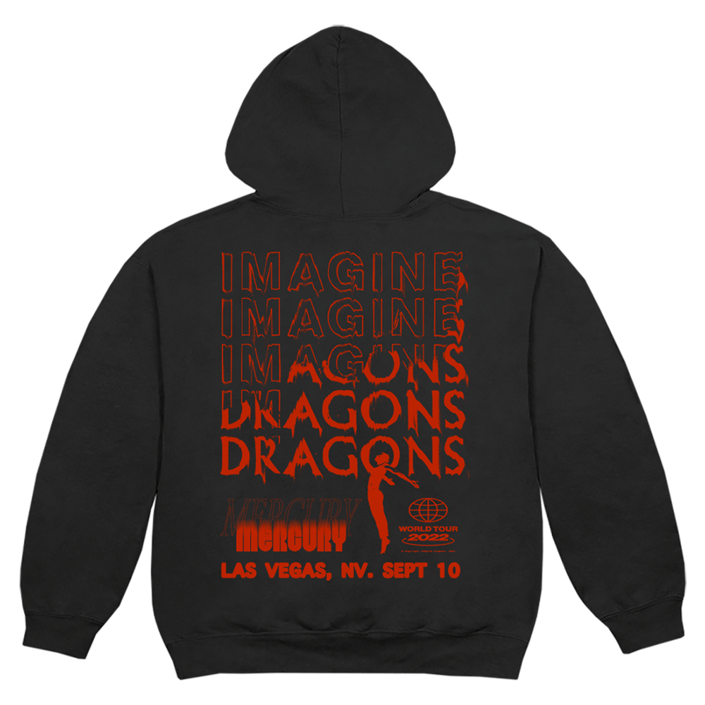 VEGAS EXCLUSIVE TOUR PULLOVER HOODIE BACK