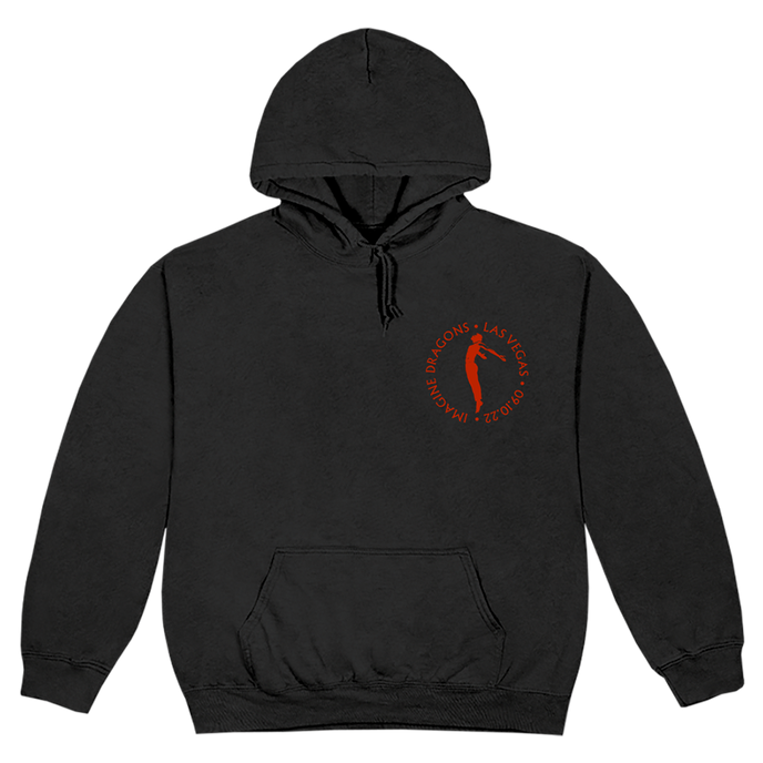 Sweat à Capuche Imagine Dragons Officiel - Coupe Classique, Dégradé De Couleurs, Produit Sous Licence